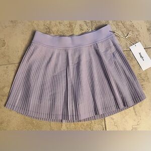 Aldo Lilac Pleated Mini Skirt